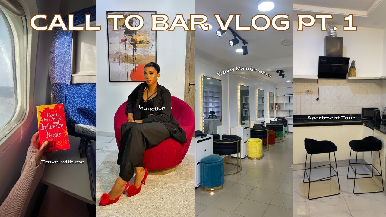 CALL TO BAR VLOG: Travel Prep & Maintenance | ICMC Induction | Apartment Tour | Travel W. Me
