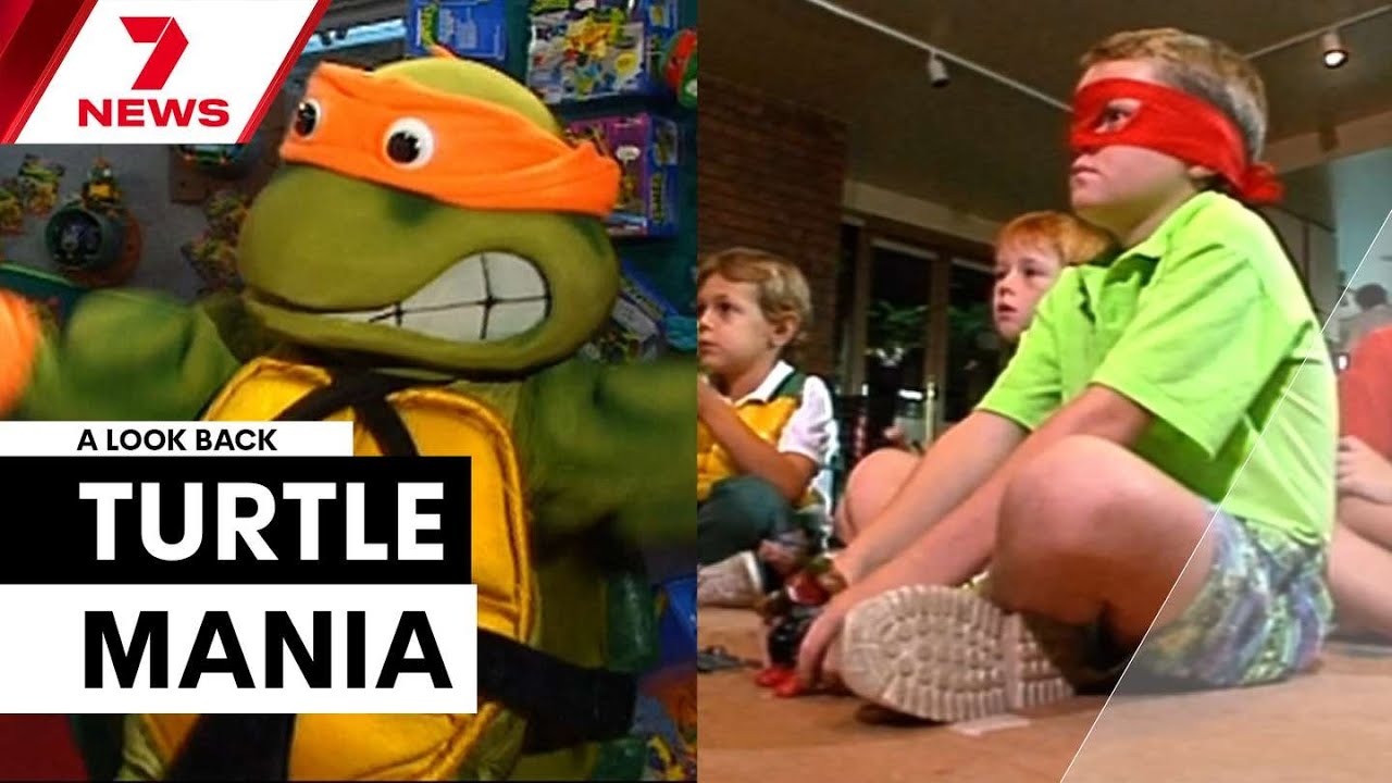 'Radical dude!': How Teenage Mutant Ninja Turtle mania came to Australia | 7NEWS