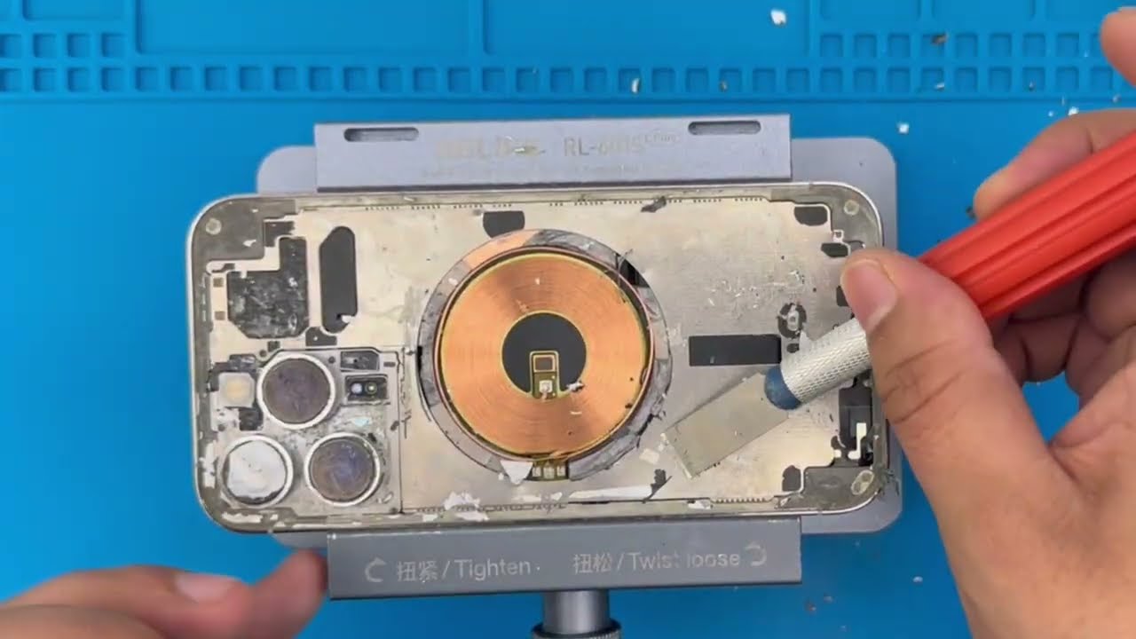 How to replace iphone 14 Pro back cover replacement/Iphone 14 Pro back glass fix #iphone14pro #fix 