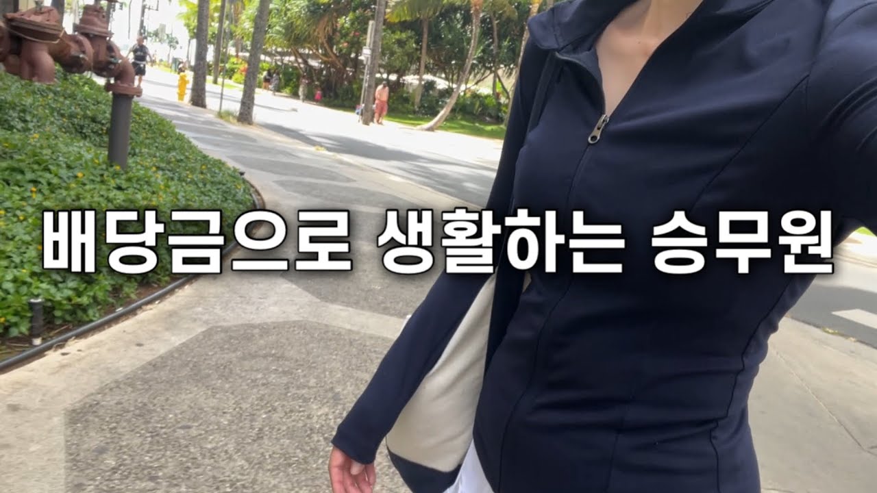 승무원의 하와이 브이로그 🌺 스카이다이빙 도전! 🪂