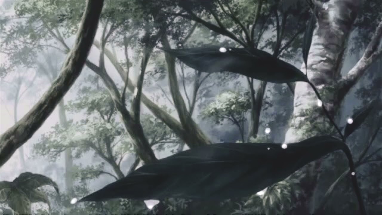 🌿🌧Mushi-shi OST with gentle rain in background🌿 🌧