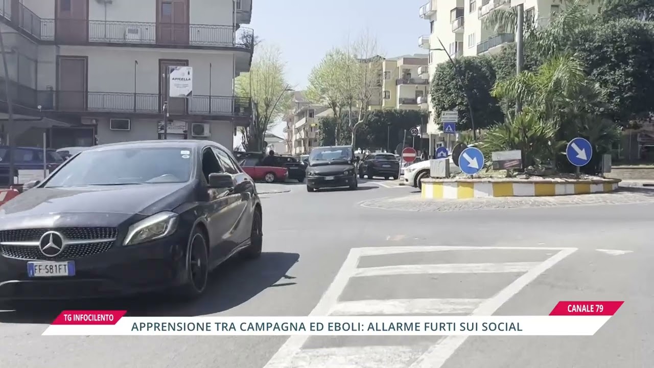 Apprensione tra Campagna ed Eboli: allarme furti sui social