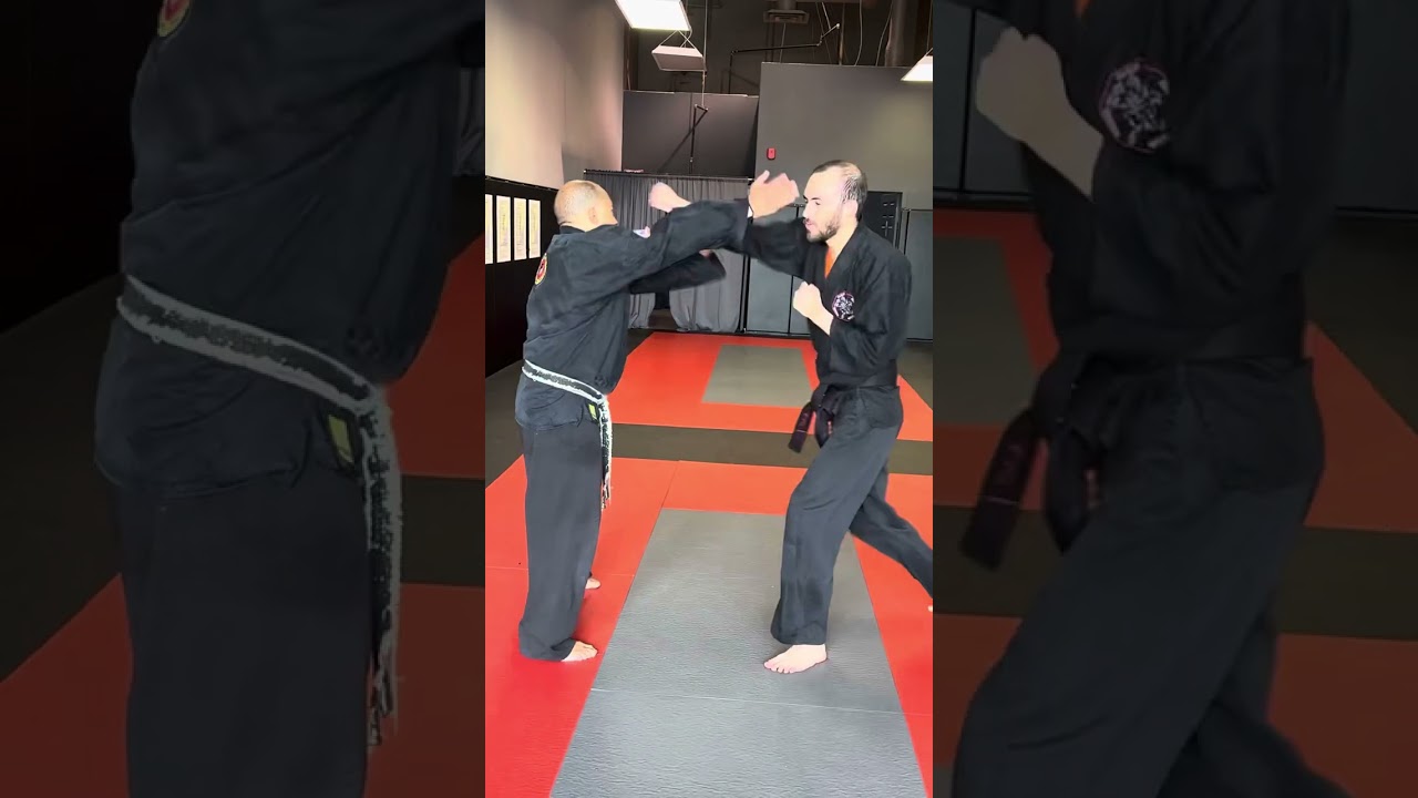 Shaolin Kempo - A bit of arm control for self defense