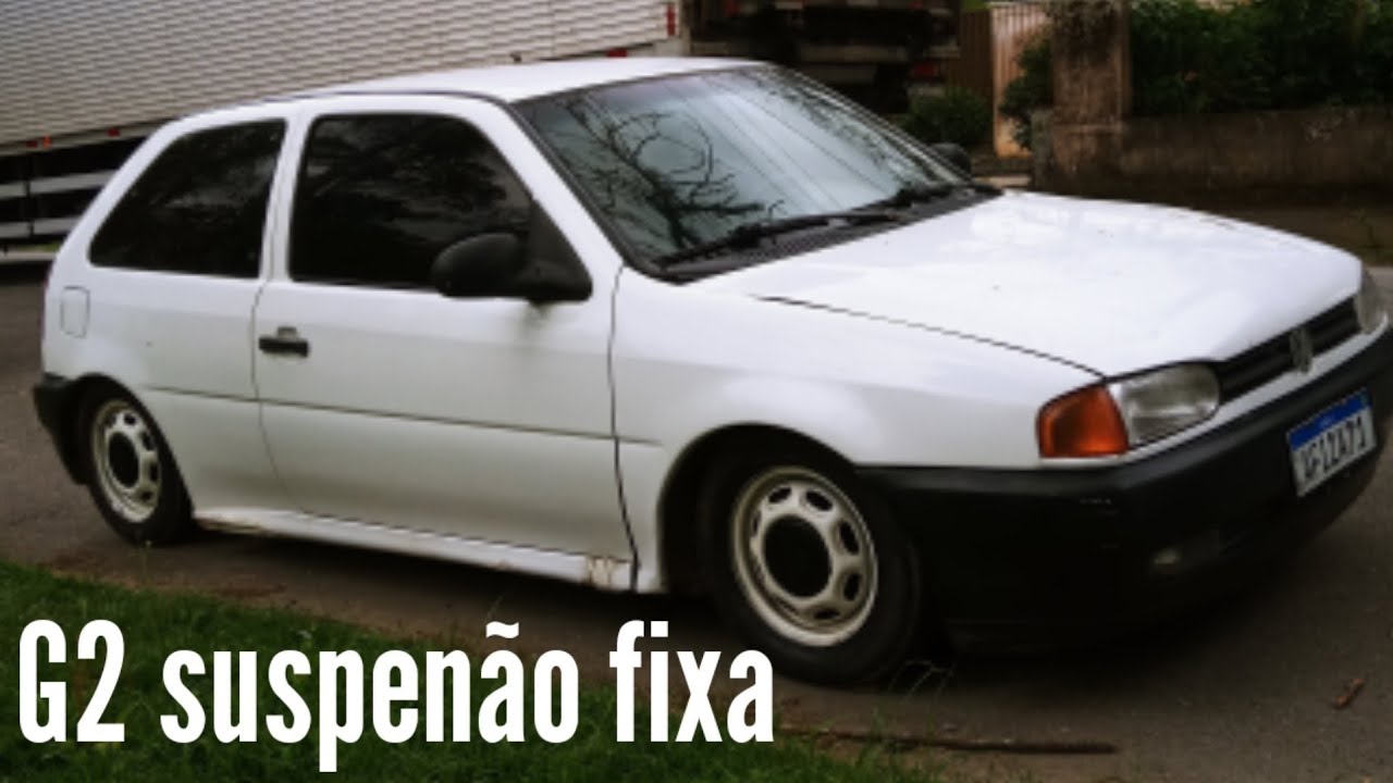 Gol G2 ano 1997 com rodas 13 de ferro.bem baixo