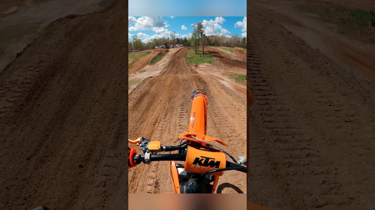 POV: Первый раз на трассе для мотокросса