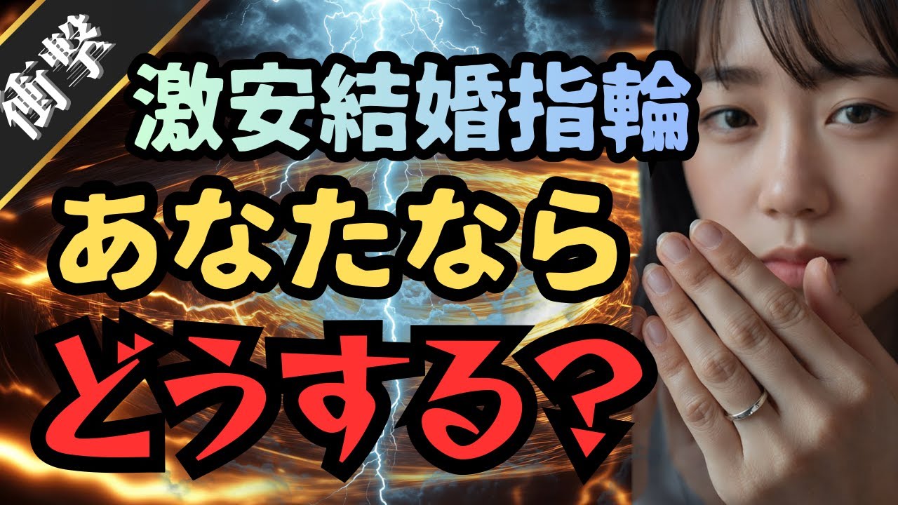 【どう思う？】結婚指輪が激安！？30歳彼氏の金銭感覚にドン引き…
