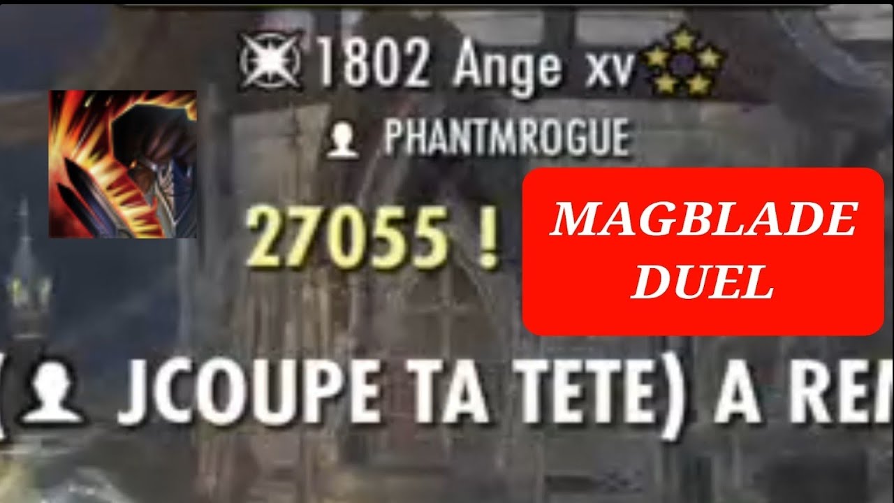 ⚔ ESO PvP MAGBLADE DUELS ■BROKEN DAMAGE■ [Firesong] ⚔