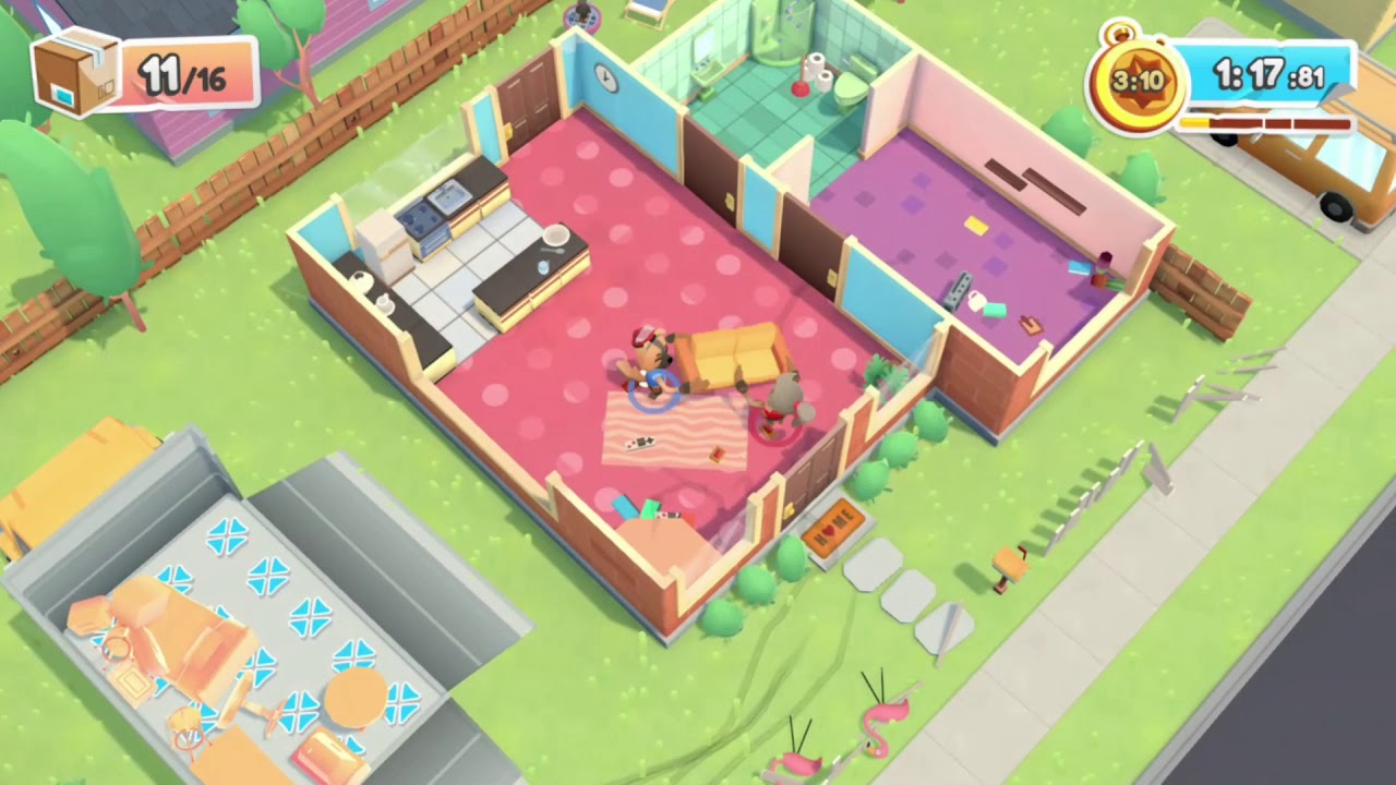 Moving Out Hollys Home 2 Players Gold Time