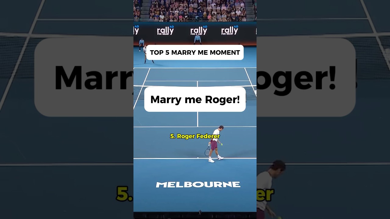 Top 5 &lsquo;Will You Marry Me?&rsquo; Moments in Tennis 💍