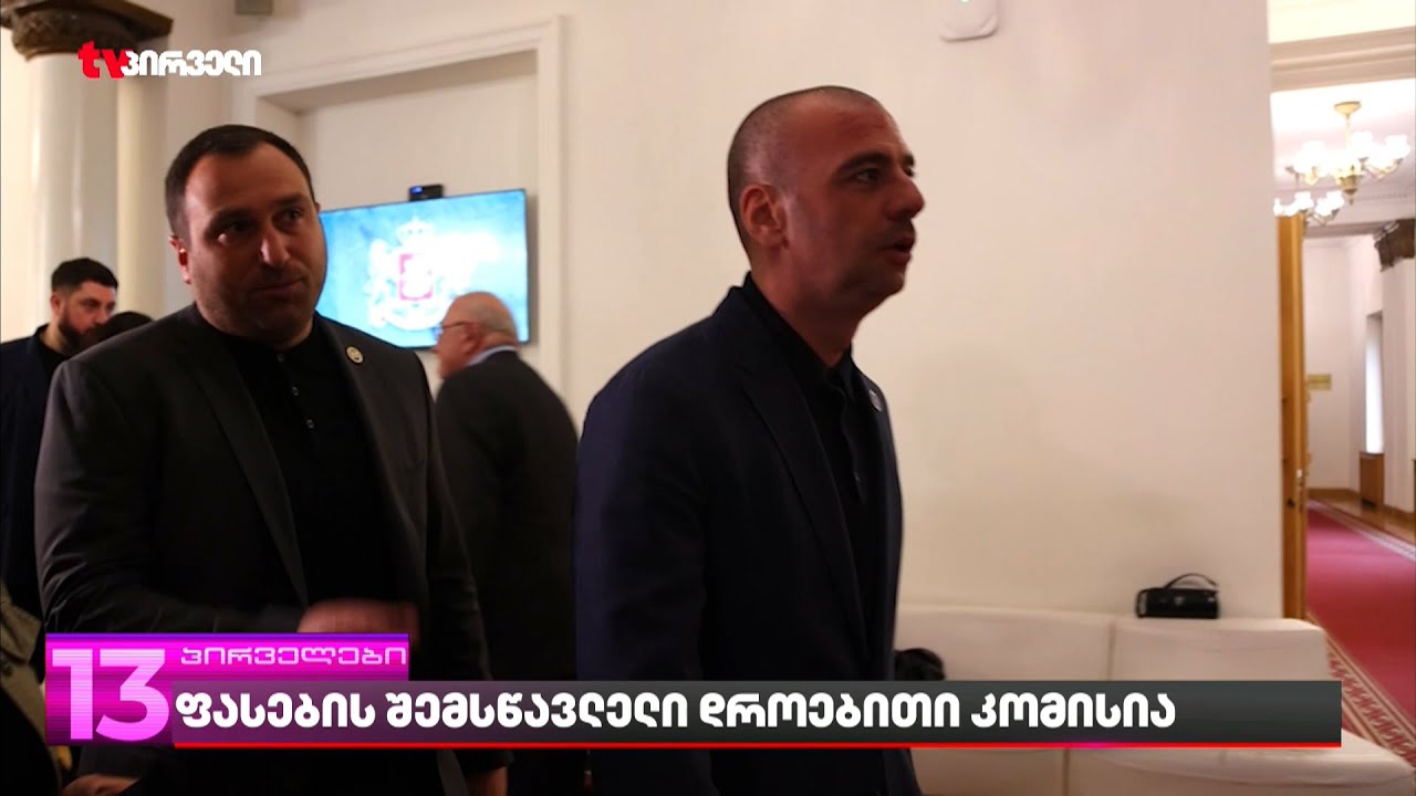 ფასების შემსწავლელი პარლამენტის დროებითი კომისია 14 წევრით განისაზღვრა | ვინ არიან სიაში