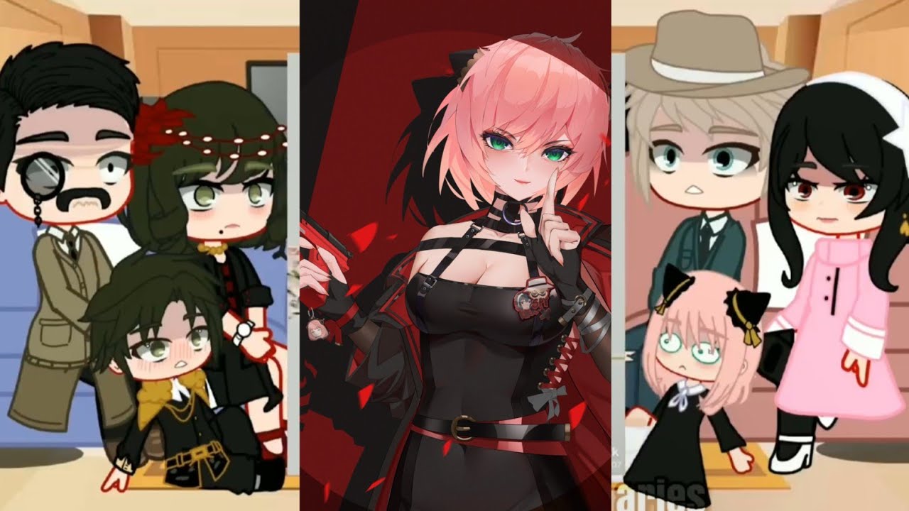 👒 Desmond family + Anya's classmates react to Anya x Damian, Gacha club, comp, Spy x family react 👒