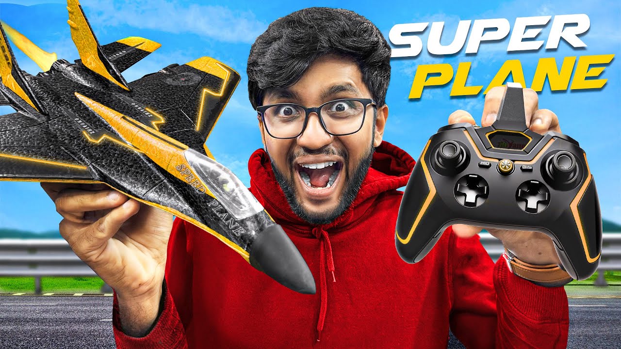 FLYING SUPER RC PLANE (My Brother Gifted Me)