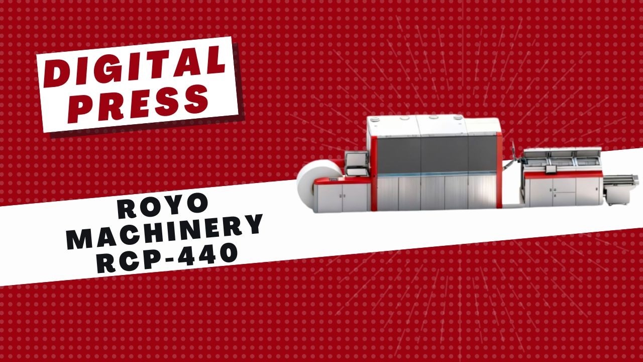 Digital Press Royo Machinery RCP440 | Prensa Digital Royo Machinery RCP-440