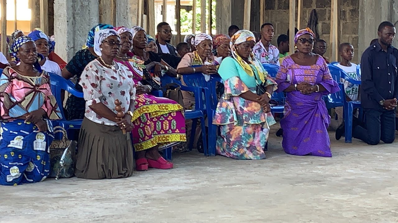 Culte de la sainte convocation Paroisse de kinkanda