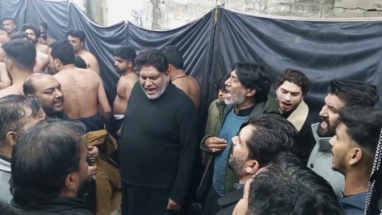  15 رجب سالانہ ماتم داری ماتمی سنگت دستہ سرکار عباس علیہ السلام سیالکوٹ سالار زاور ساجد علی