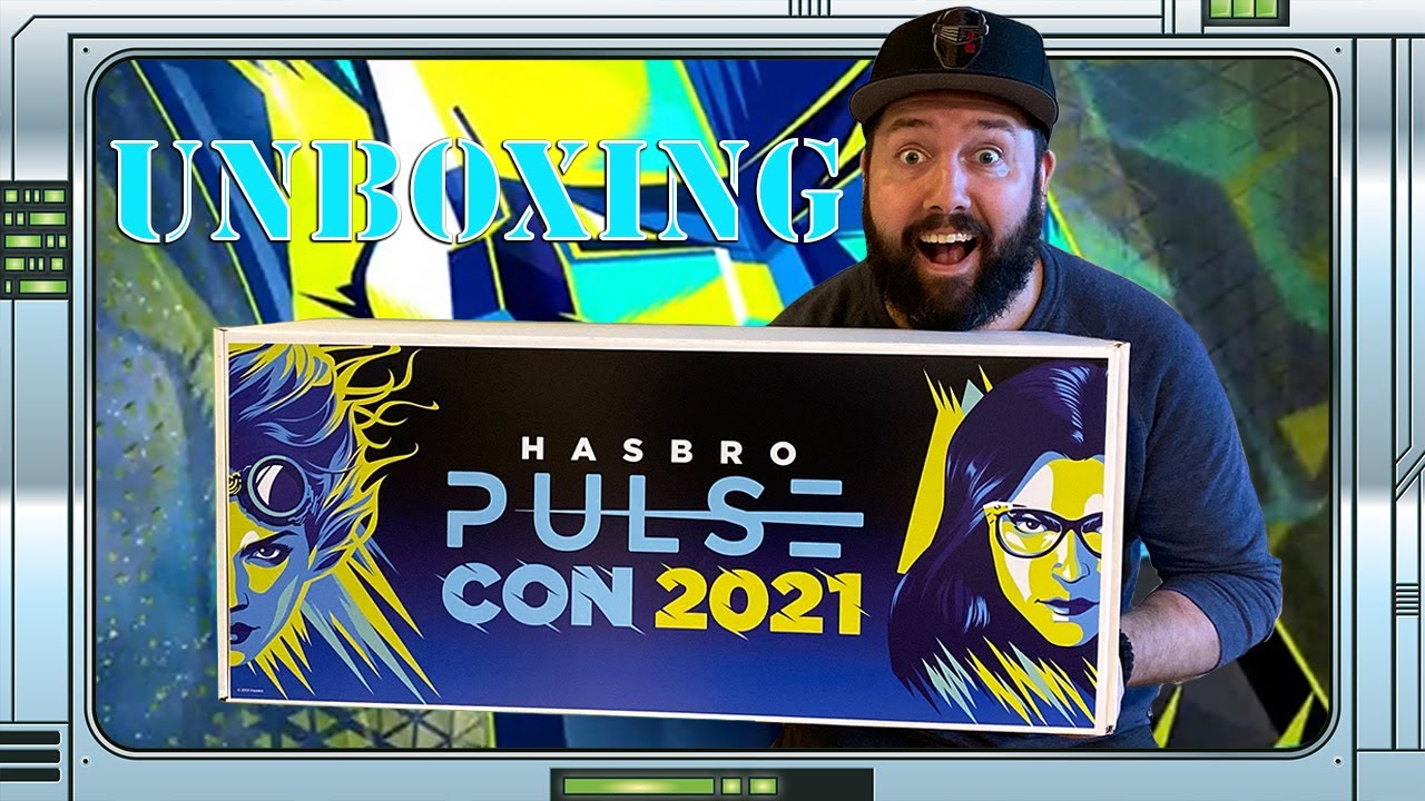 NEWS BURST!! HASBRO PULSE CON 2021 DELIVERY UNBOXING!!