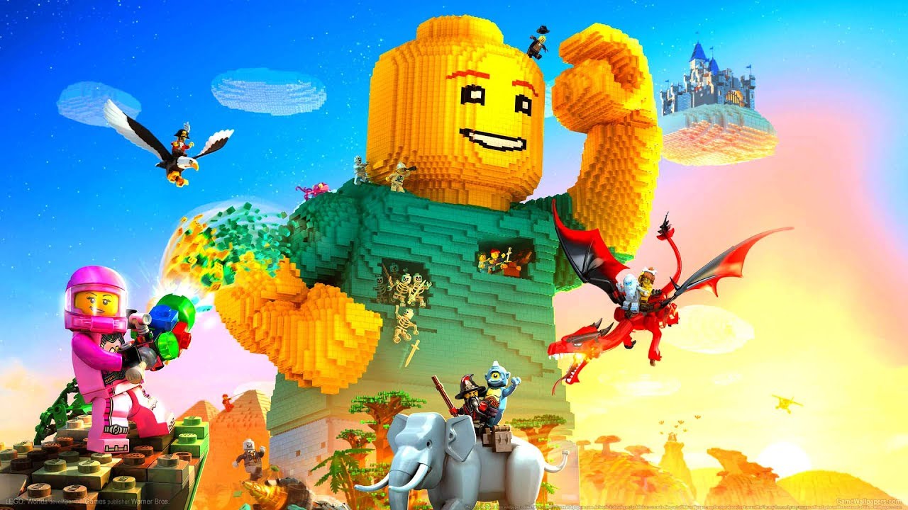 LEGO Worlds 🎮🧱 Xbox One X LW Lego Minecraft Gameplay 100% Story