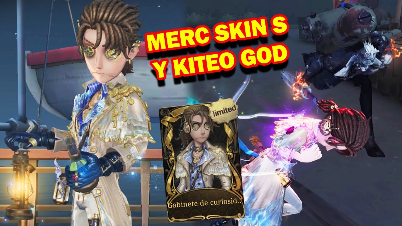 PROBÉ LA NUEVA SKIN (S) del MERCENARIO y es BRUTAL | Identity v español