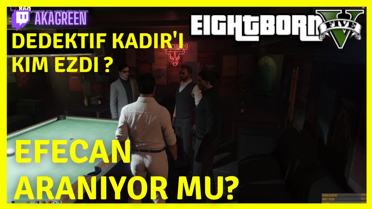 EightbornV l Efecan Aranıyor Mu? Dedektif Kadir'i Kim Ezdi ?