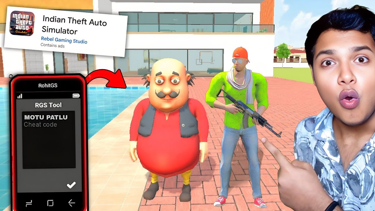 Trying Most Secret CHEAT CODE Of Fake INDIAN BIKE DRIVING 3D ( INDIAN THEFT AUTO )