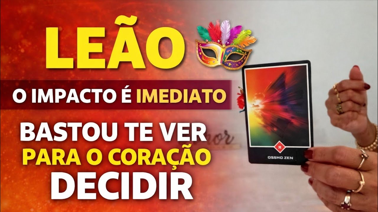 ❤️ LEÃO ♥️ É REAL E VEM DO CORAÇÃO. 