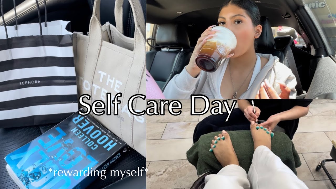 Self Care Day| Shopping, Coffee drink , New Book| ft.Hero Cosmetics
