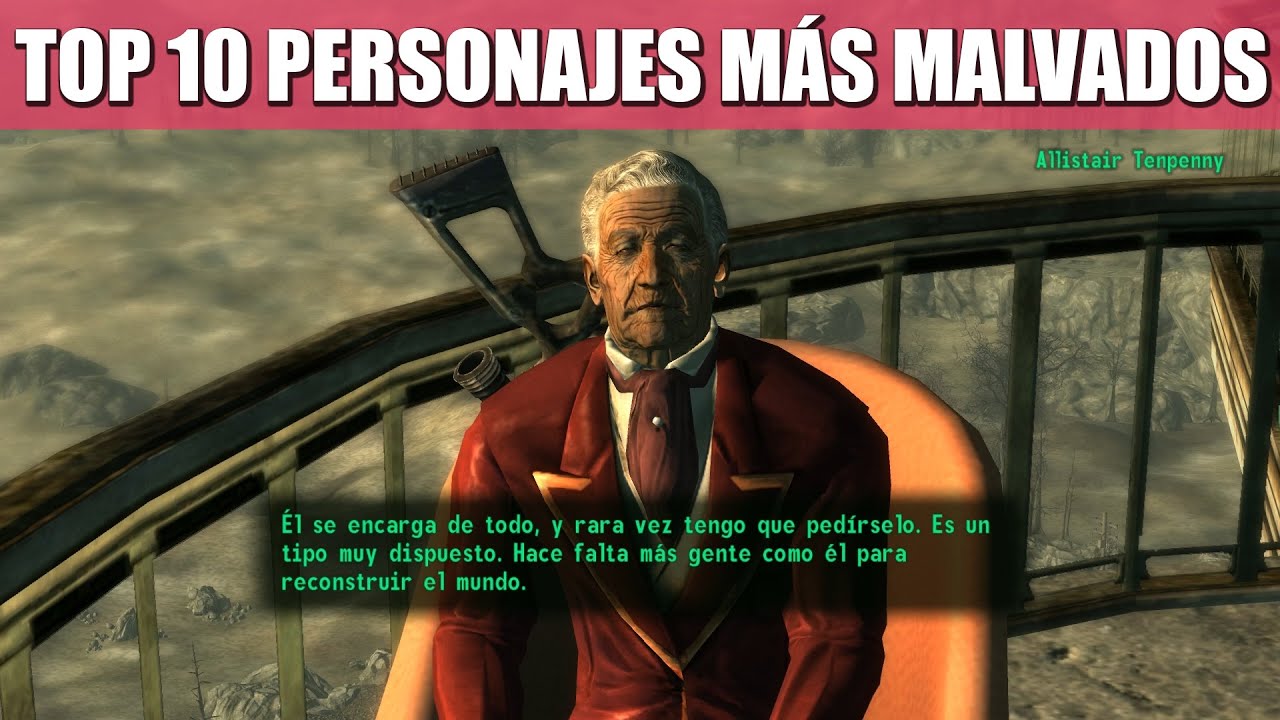 FALLOUT 3 | TOP 10 PERSONAJES MÁS MALVADOS