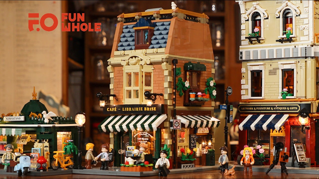 FUNWHOLE Le Café - Librairie (Book-Cafe) Que vaut ce nouveau Modular made in Funwhole