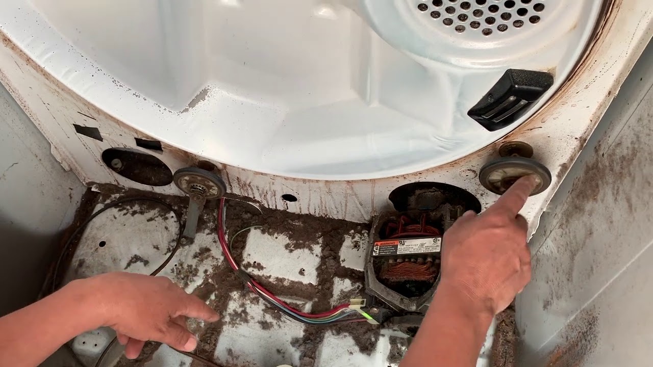 Mi secadora no gira / Cambio de Banda de Secadora Kenmore