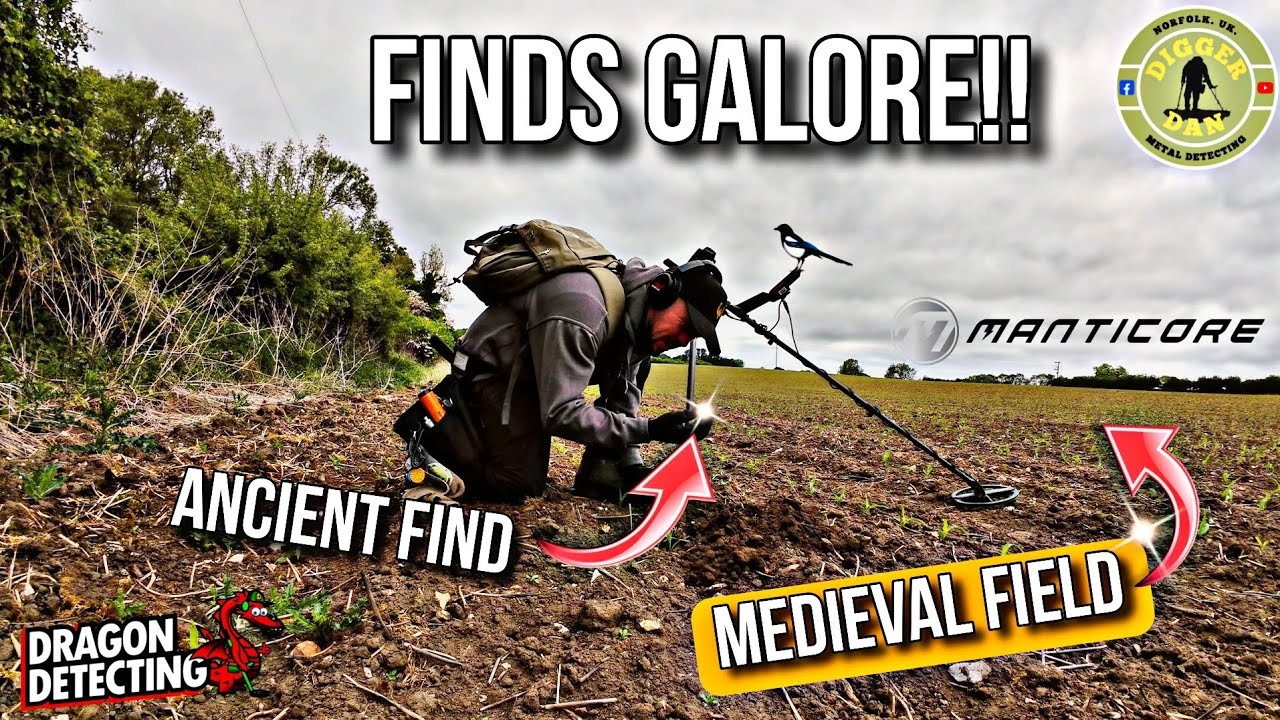 FINDS GALORE! Detecting The Medieval Field | Minelab Manticore | Metal Detecting #video #vlog #you