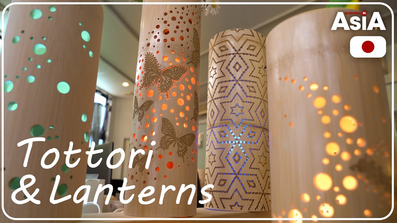 Making a Bamboo Lantern in Tottori, Japan | Japanese Arts and Crafts Part 1