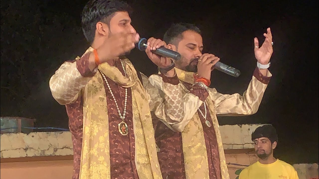 गणेशपूर देवि मंदिर हरियाणा विशाल भगवती जागरण&hellip;.. team sharma brothers&hellip;live.contect ..9915494230&hellip;..