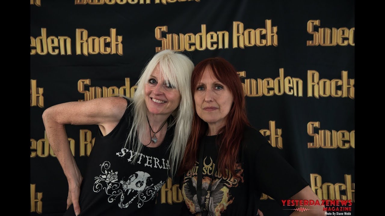 Interview With Girlschool at Sweden Rock Festival 2018