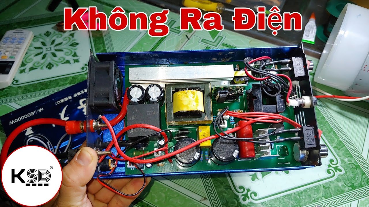 Hướng Dẫn Sửa Kích Cá Điện Tử Không Ra Điện Lỗi  Chết Opto Quang | Ky Su Dien