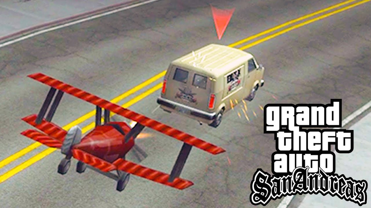 GTA San Andreas #10 - A Missão do AVIÃOZINHO de BRINQUEDO! (AQUELA MISSÃO)