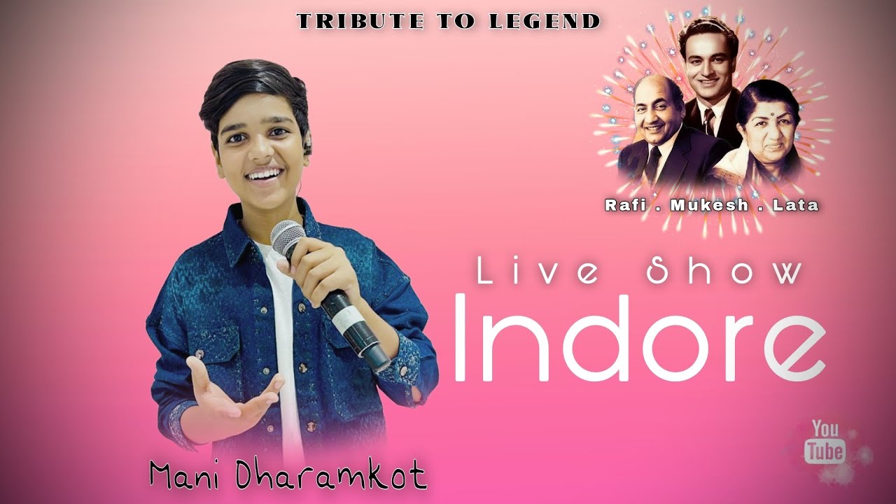 LIVE SHOW IN INDORE BY MANI DHARAMKOT TRIBUTE TO LENGENDS HAD A AMAZING SHOW ✨  #hindi #new #song