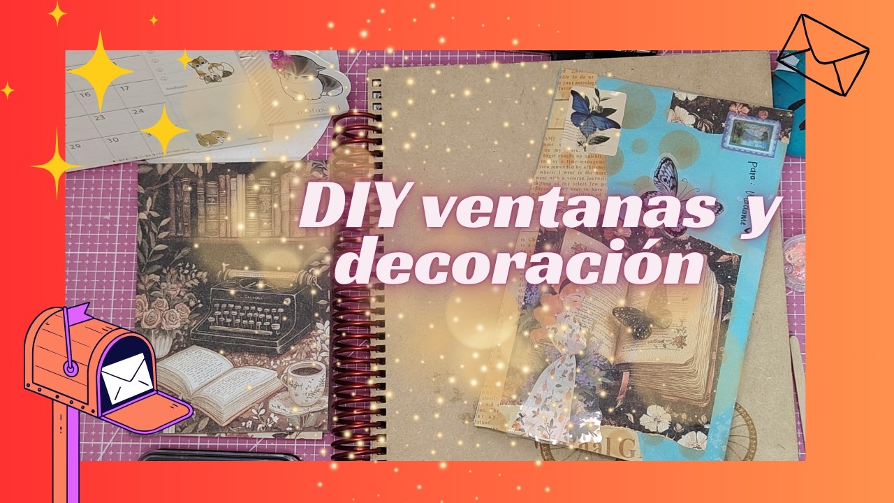 *DIY*  Ventana en sobre * del hermoso regalo de Gemma #surprisegift #diy #scrapbooking