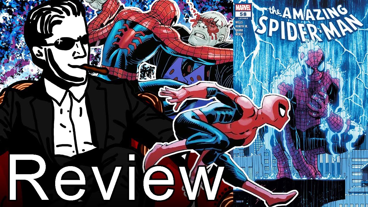 The Amazing Spider-Man #58 Review 2024 Prelude Fight Spider-Man VS Tombstone A Chase Across The City