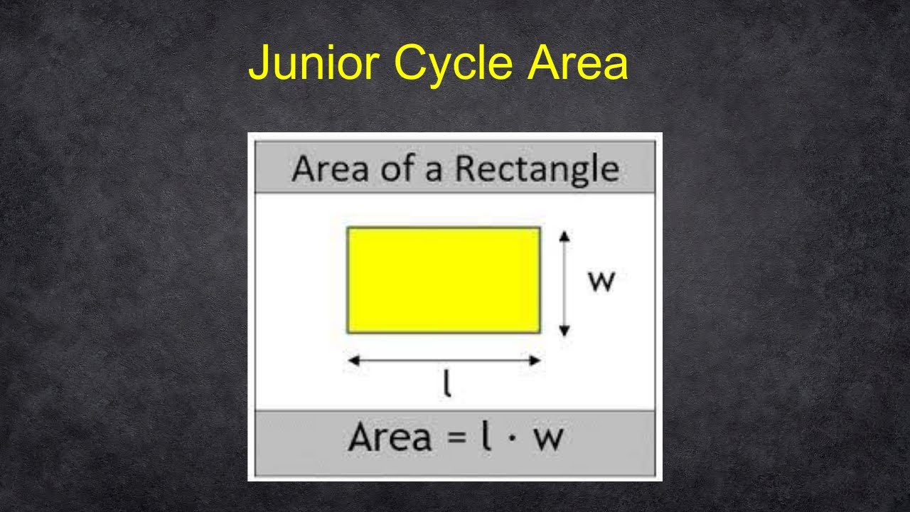 How to Find Area - Area and Volume [Junior Cycle Maths]