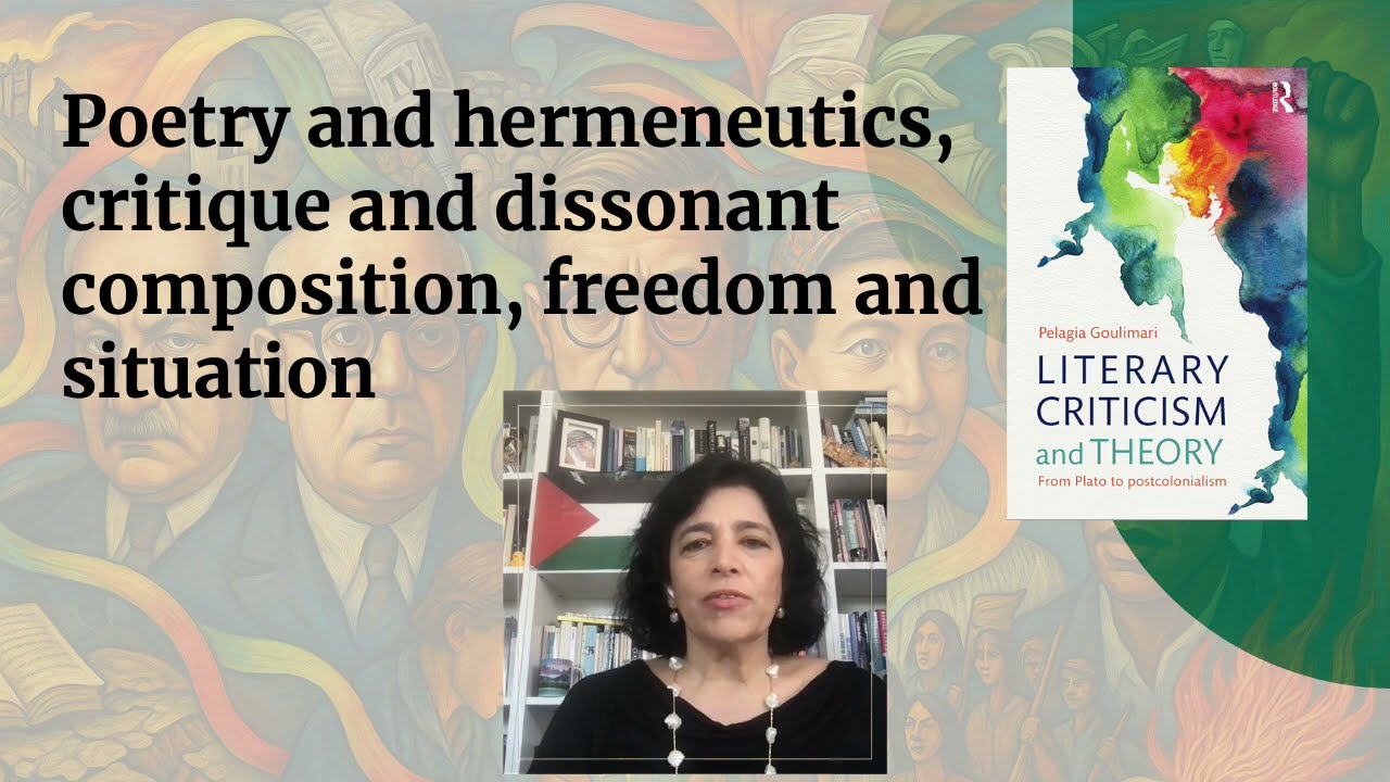 10. Poetry and hermeneutics, critique and dissonant composition, freedom and situation