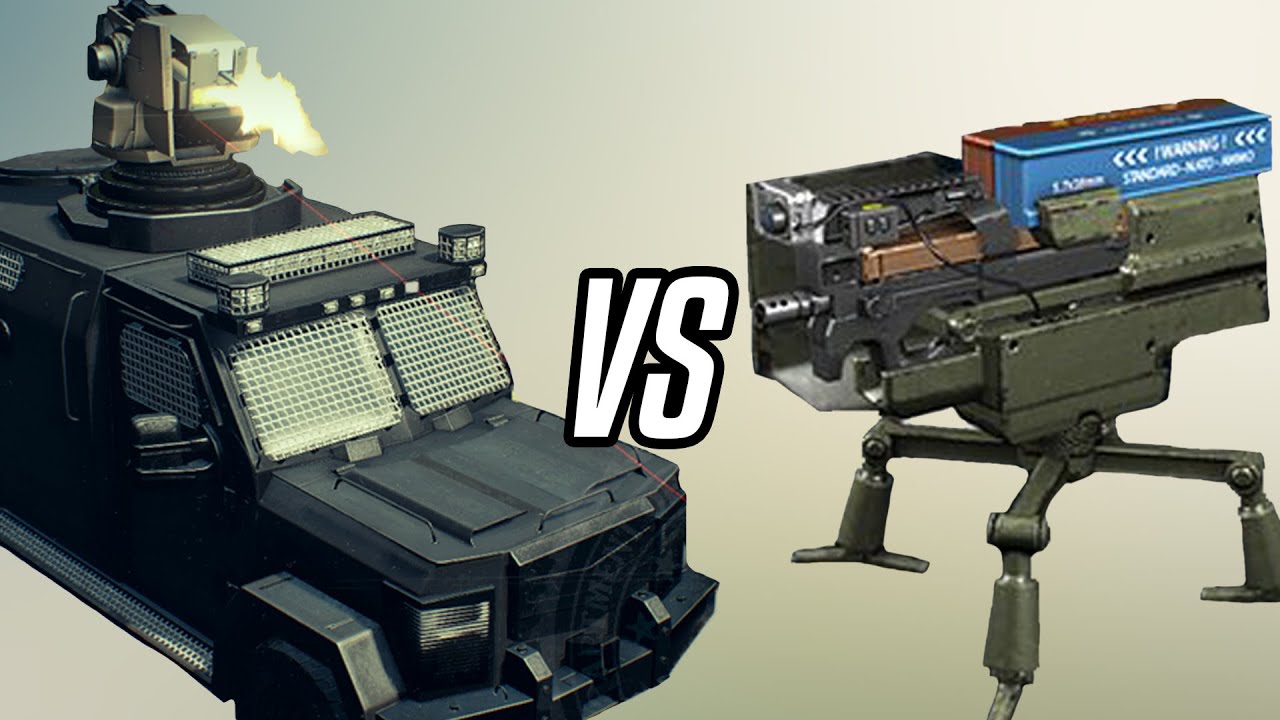 [Payday 2] Swat Van Turret vs. Technician Sentry Guns