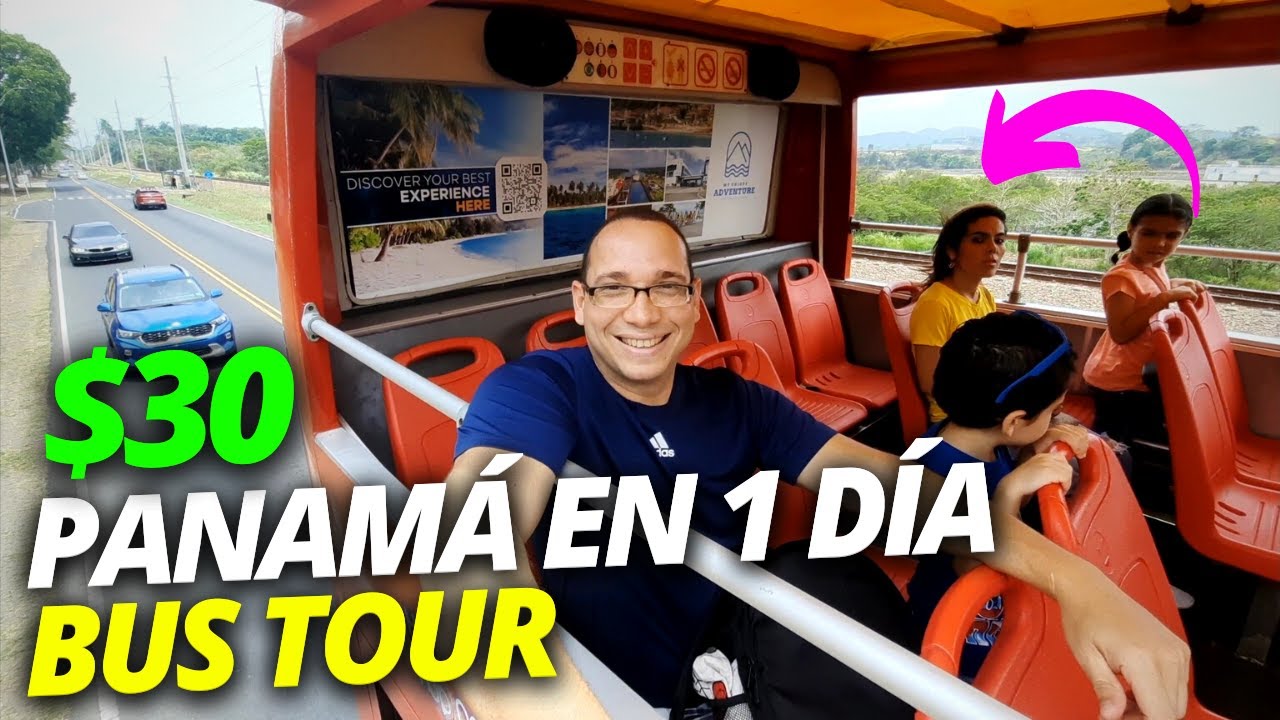 PANAMÁ en 1 DÍA 30$ bus TOUR por CIUDAD DE PANAMÁ