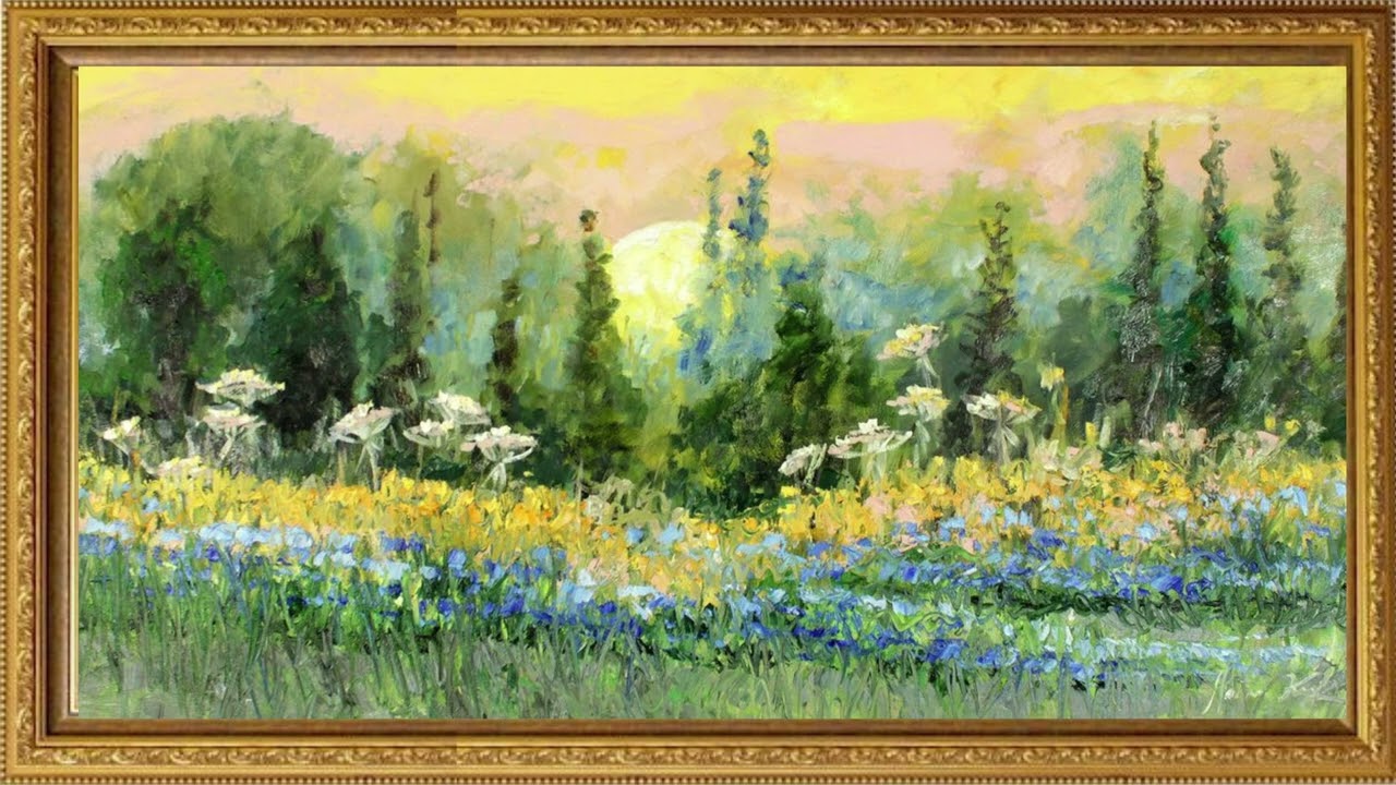 TV PICTURE | VINTAGE FLOWER GARDENIN 4K