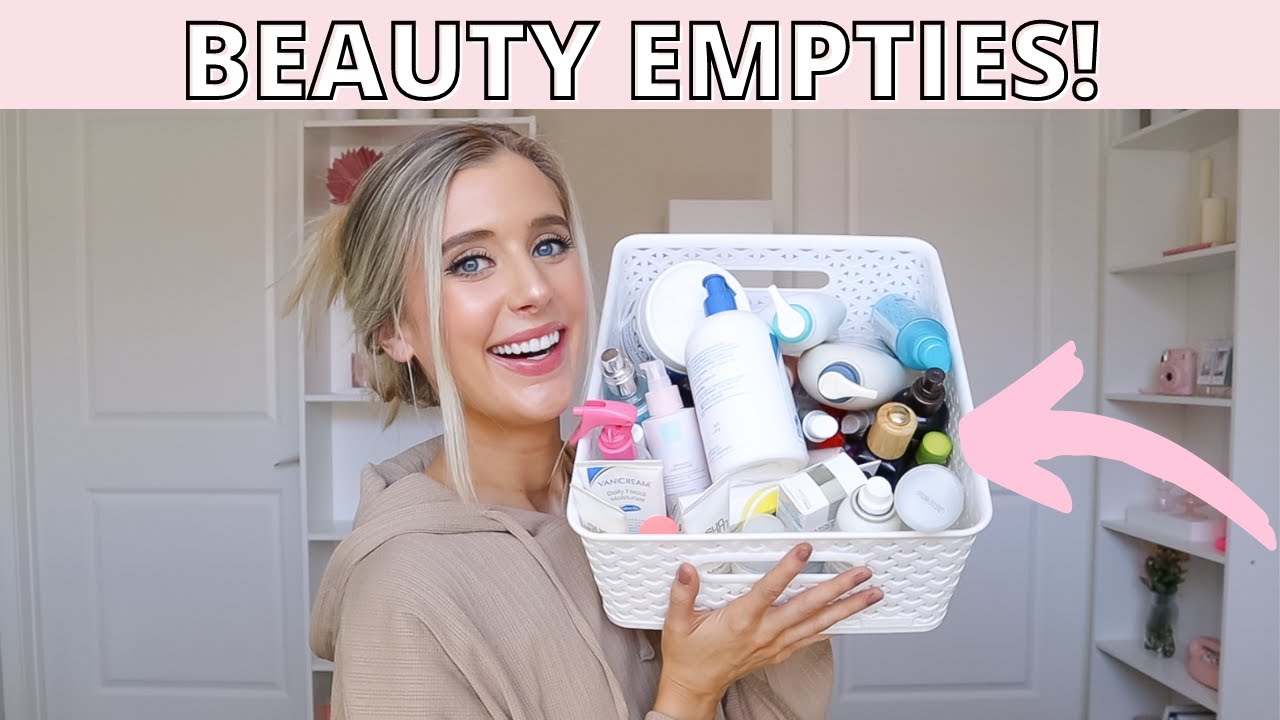 Beauty Empties 2021! Project Pan w/ Skincare Empties & Haircare Empties