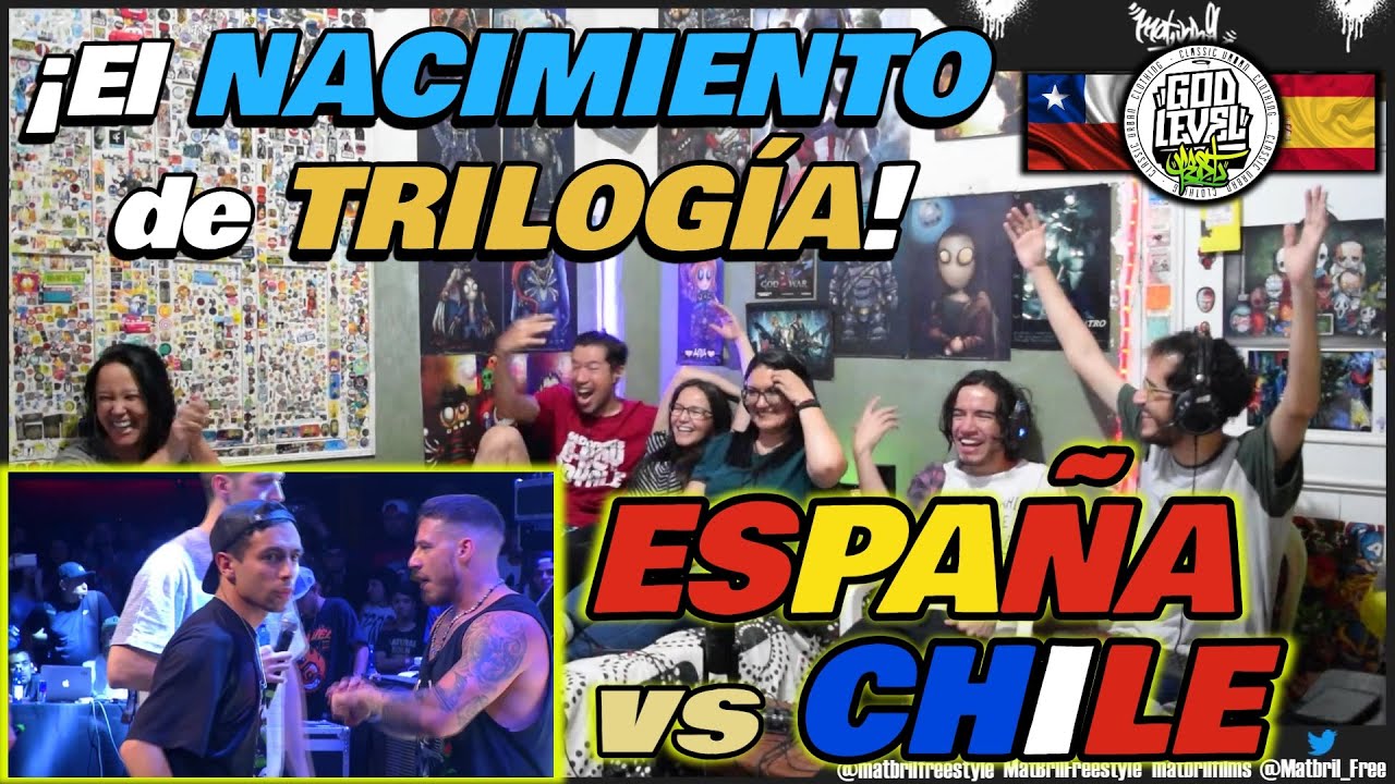 🔴COLOMBIANOS REACCIONAN a ESPAÑA vs CHILE - ¡El NACIMIENTO de TRILOGÍA! [GOD LEVEL PAISES 2018]