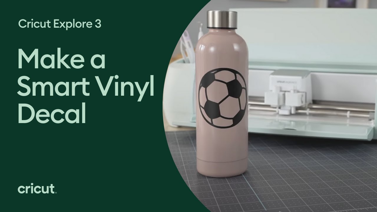 Make a Smart Vinyl Decal with Cricut Explore 3