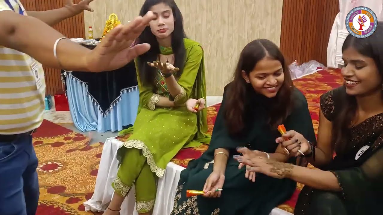 Part 1 - Happy Teej Celebration for women 20th July 2025 I Aligarh Division Deaf Association