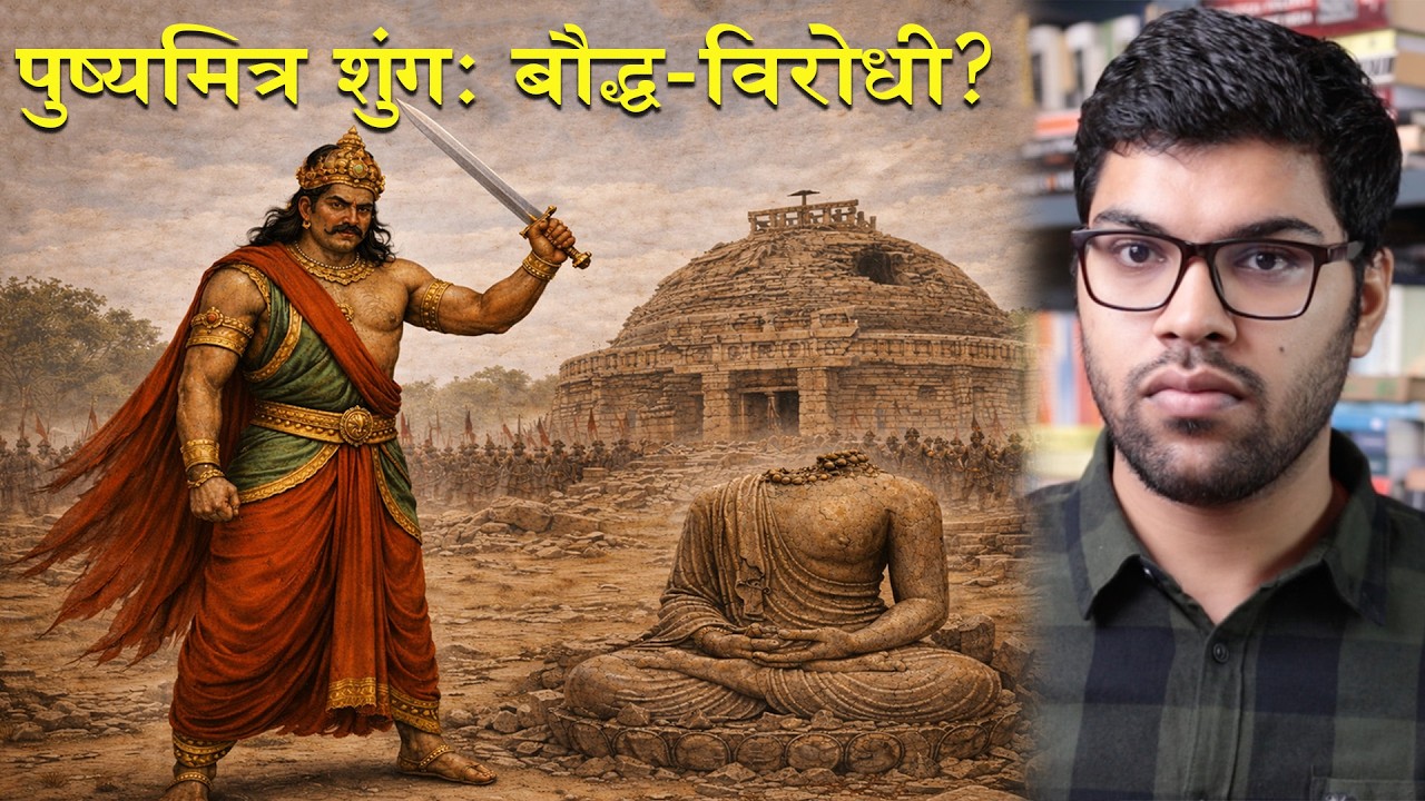 क्या पुष्यमित्र शुंग ने बौद्धों पर अत्याचार किए थे?
