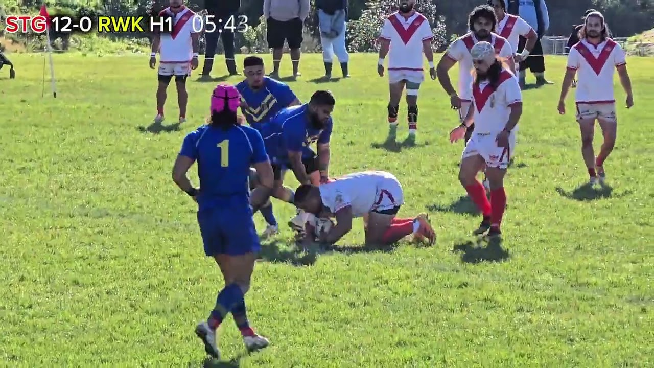 2025.7.26 RD15 (GM13) S-FINAL PREMS ST GEORGE v RANDWICK KINGFISHERS,  CANNONS CREEK PARK, PORIRUA 