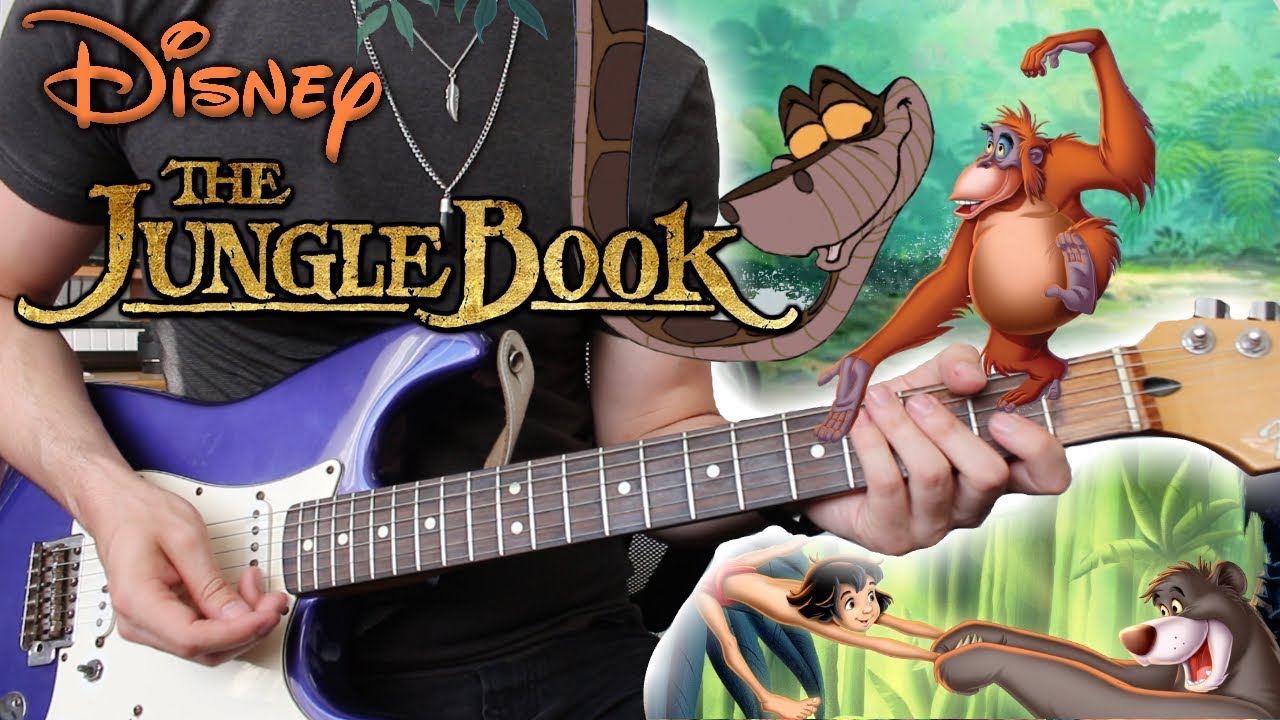 Disney's 'I Wanna Be Like You' from The Jungle Book! Electric Guitar Cover